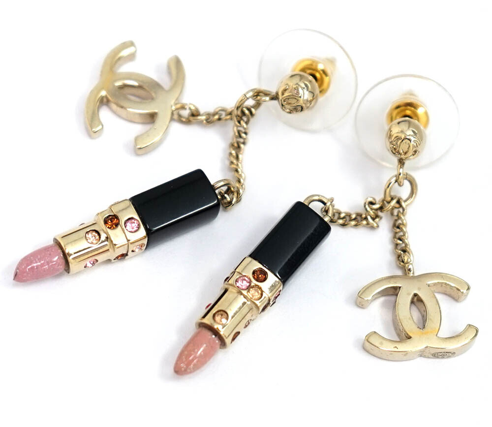 Chanel Cc Logos Rhinestone Dangle #354957C56B
